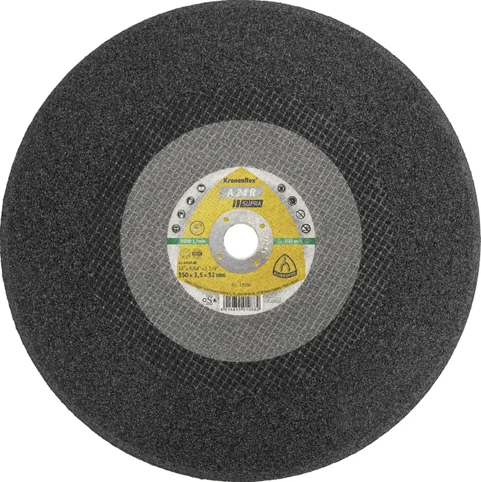 10 Disques à tronçonner KT SUPRA A24R S GER 300X3X22,23 KLINGSPOR – 71365