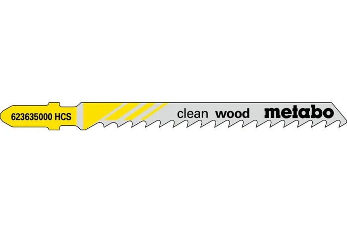 100 lames de scie sauteuse « clean wood » 74/ 4,0 mm – METABO – 623704000