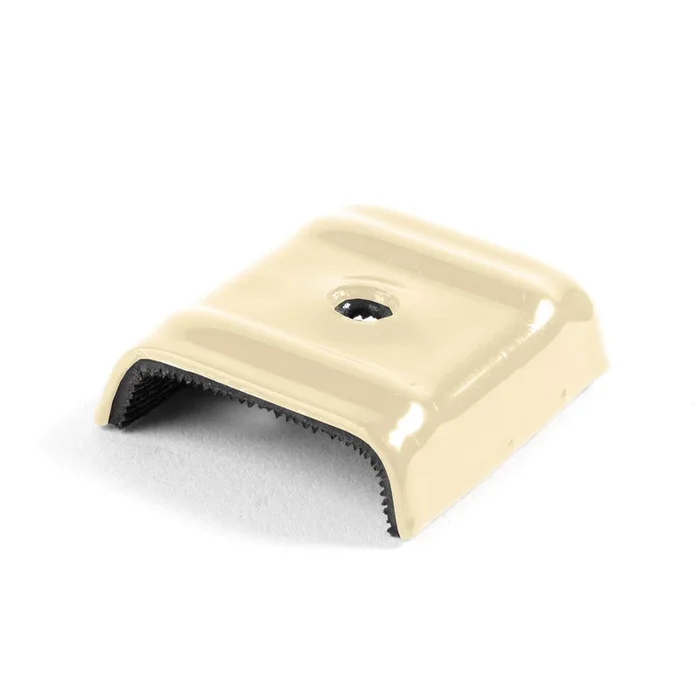 100 TRAPEZO-E – Cavalier bac acier – sommet de nervure type E2 – RAL1015 – SCELL-IT – CAV-TE2-1015