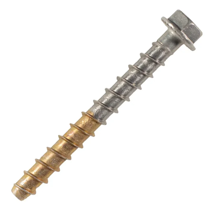 100 vis béton TH – ATE option 1 – INOX A4 – Ø6x75mm – SCELL-IT – A4-BT-H-06075