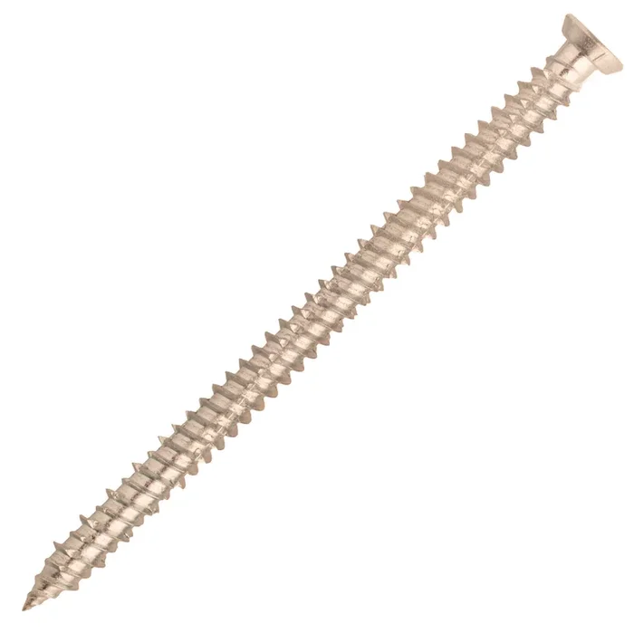 100 vis de fixation directe huisserie – tête fraisée – INOX A4 – Ø7,5x112mm – SCELL-IT – A4-BTS75112F