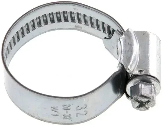 12mm Collier de serrage 20 – 32mm, acier galvanisé (W1) (IDEAL)