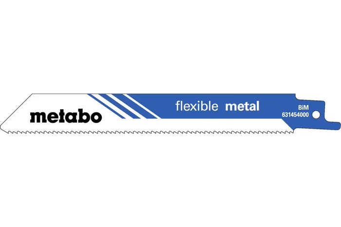 2 lames de scie sabre « flexible metal » 150 x 0,9 mm – METABO – 631080000