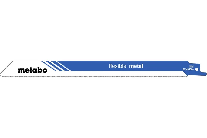 2 lames de scie sabre « flexible metal » 225 x 0,9 mm – METABO – 631095000