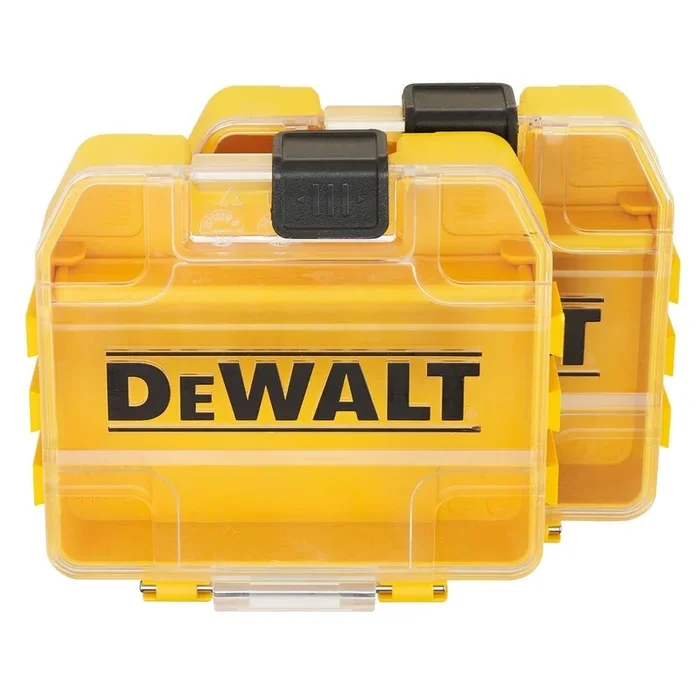 2 petites boîtes d’embouts (vides) – DT70800-QZ – DEWALT