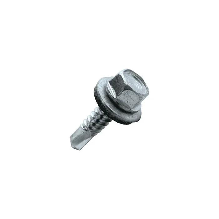 200 vis autop. acier zingué blanc – th – rondelle d’étanchéite – Ø6,3x38mm – SCELL-IT – THR16-63038