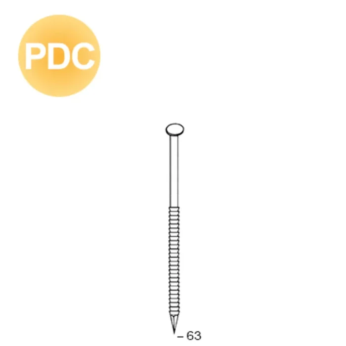 2040 POINTES 34° 28 X 63 ANNELÉES PDC – ASLAFIX – 34280632DC