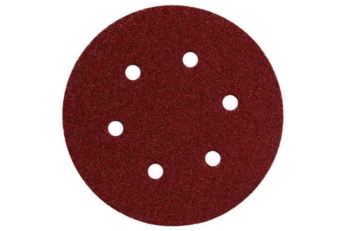 25 feuilles abrasives auto-agrippantes 150 mm, P 180, B+M, SXE – METABO – 624024000