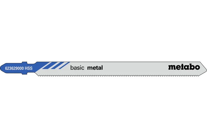 25 lames de scie sauteuse « basic metal » 106/1,2mm – METABO – 623623000