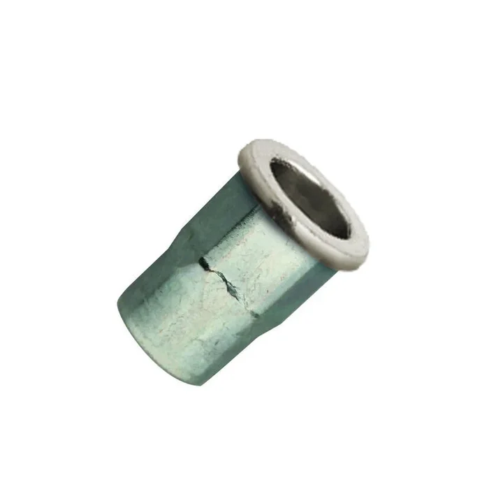 250 écrous semi hexagonal à acier à tête plate à M10x22mm – SCELL-IT – SHCD1040