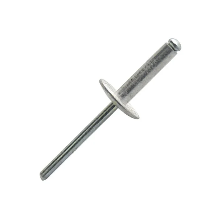 250 rivets standards à aluminium/acier à tête extra large à Ø4,8x20mm – SCELL-IT – ASX4820