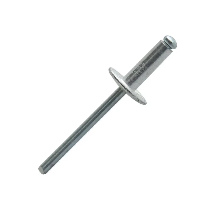 250 rivets standards à aluminium/acier à tête large à Ø4,8x8mm – SCELL-IT – ASL4808