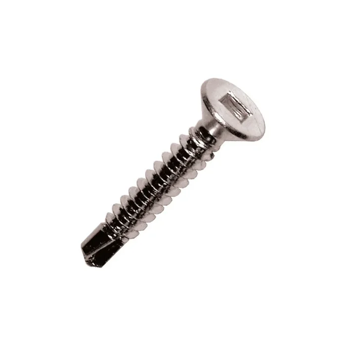 250 vis autop. inox A2 – tête fraisée 120° – empreinte carrée – Ø4,8x38mm – SCELL-IT – TFQN48038
