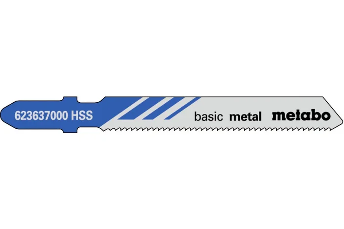 3 lames de scie sauteuse « basic metal » 51/ 1,2 mm – METABO – 623965000