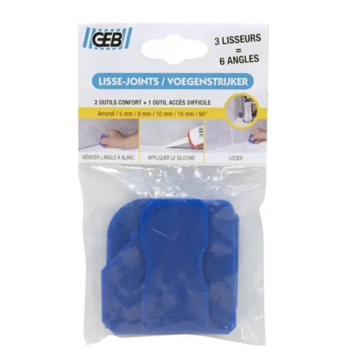3 Lisse-joints (2 confort + 1 acces difficile) – GEB