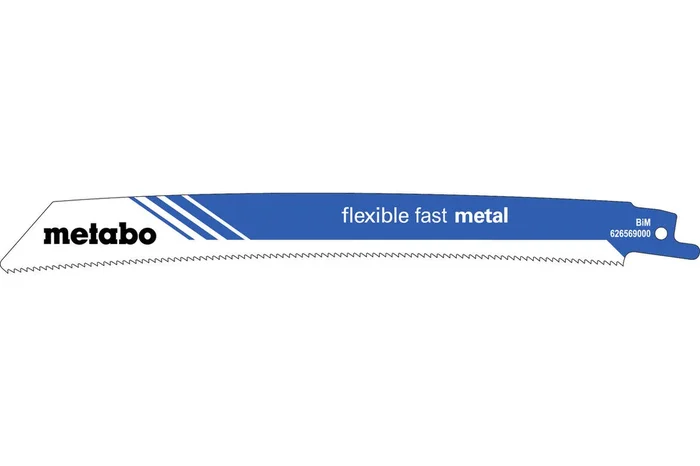 5 lames de scie sabre « flexible fast metal » 225 x 0,9 mm – METABO – 626569000