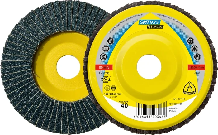 5 Plateaux à lamelles plastique TE SPECIAL SMT925 CS461X 60 N GER 180X22,23 KLINGSPOR – 321676