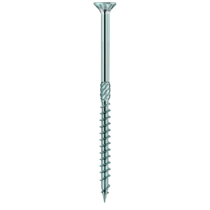 50 VIS BOIS VIS À BOIS – TÊTE LARGE8,0 X 380 GALVA+ – ASLAFIX – VBL80380