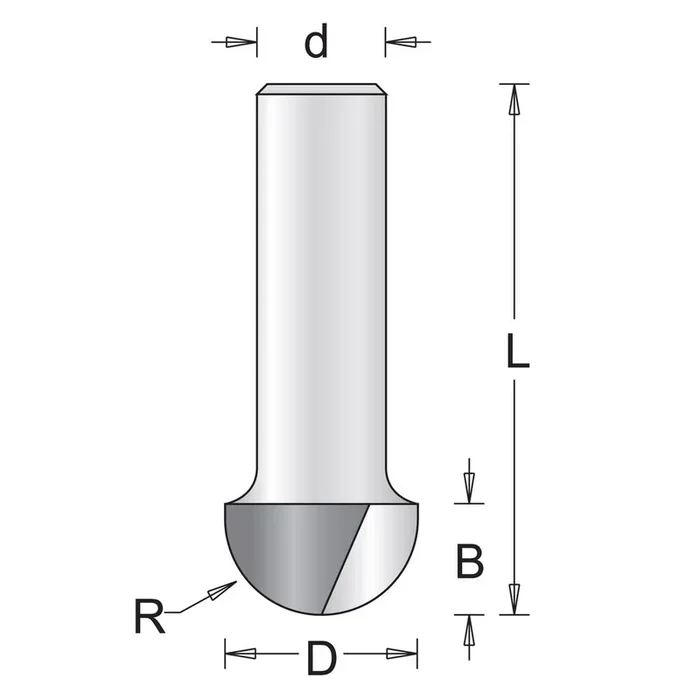 6 mm fraise pour trous 6.3 x 44 x 3.2 mm – HIKOKI – 754016