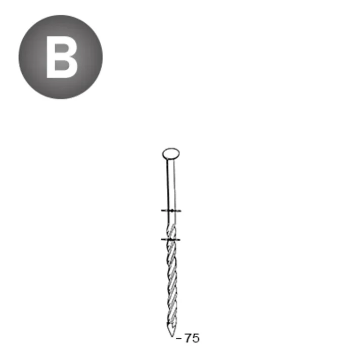 6000 COILS 28 X 75 TORSADÉES – ASLAFIX – 16F28753