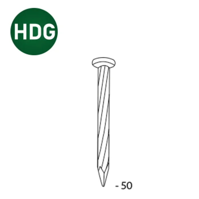 6000 COILS S 2,5X50 ACIER HDG – ASLAFIX – FAP50V5