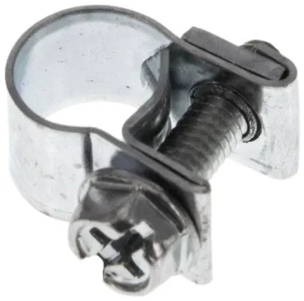 9mm Mini collier de serrage, 7 – 9mm, acier galvanisé (W1)