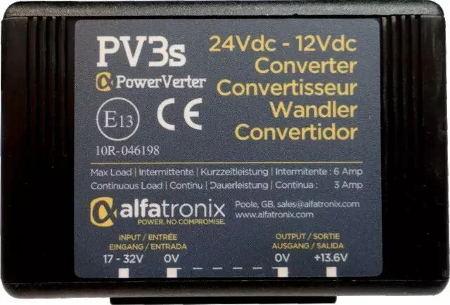 Abaisseur tension PV3S 24/12V 3/6A