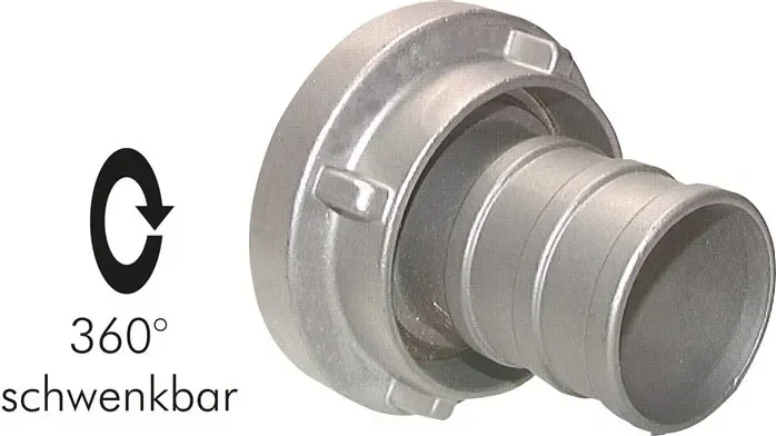 Accouplement Storz 100, tuyau de 100 (4&Prime;)mm, laiton
