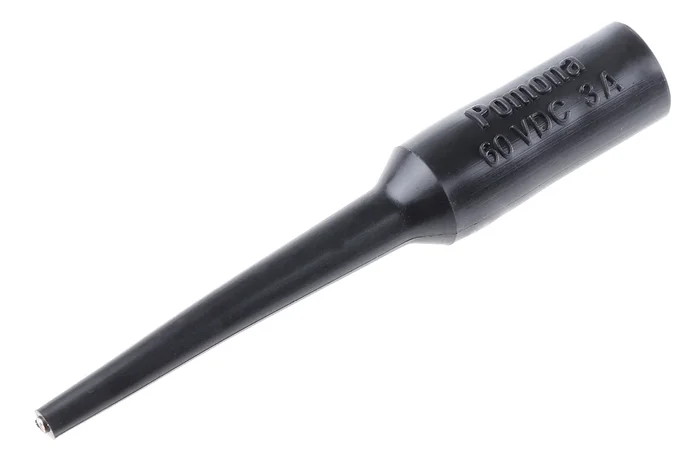 Adaptateur de connecteur de test Femelle Fluke, Noir, avec contacts Laiton, Cuivre