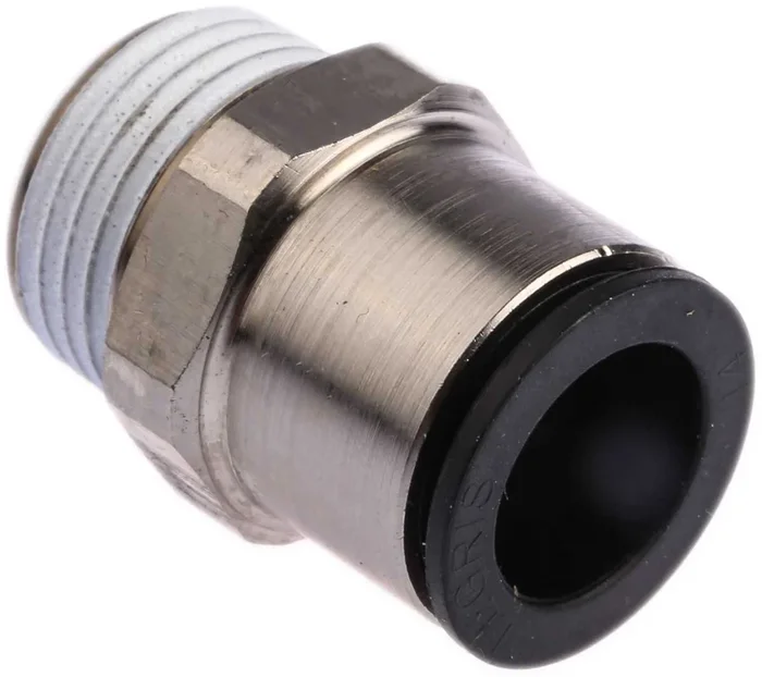 Adaptateur droit fileté Legris LF3000 vers Enfichable 14 mm R 1/2 Mâle