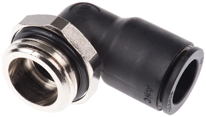 Adaptateur fileté coudé Legris LF3000 vers Enfichable, 12 mm G 1/2 Mâle