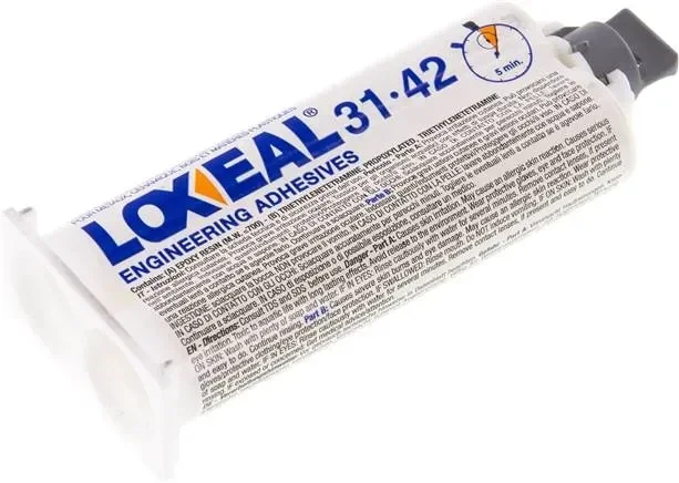 Adhésif bicomposant LOXEAL, cartouche double de 50 ml (1:1, système B), 31-42/50