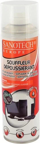 Aérosol de gaz dépoussiérant 400gr gros débit