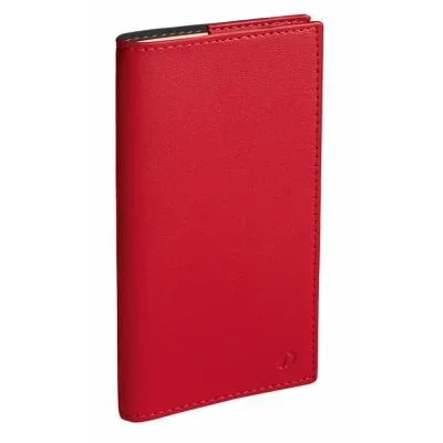 Agenda semainier à spirale Quo Vadis Planorizon Soho – 8,8 x 17 cm – rouge – décembre à décembre