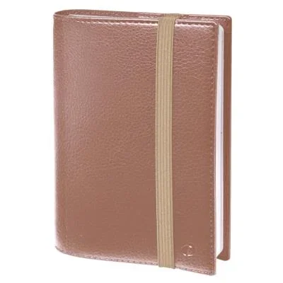 Agenda semainier Quo Vadis Time & Life Large – 16 x 24 cm – Cuivre Irisé – Décembre à Décembre