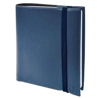 Agenda semainier Quo Vadis Time & Life Medium – 16 x 16 cm – bleu métalisé – décembre à décembre
