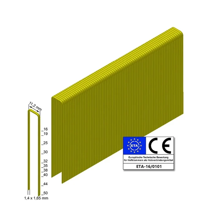 Agrafes Prebena Z38CSVHA-ETA – fortement galvanisées