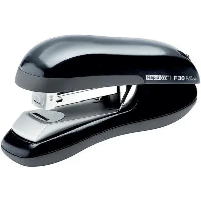 Agrafeuse Rapid F30 – technologie Flat Clinch – utilise les agrafes 24/6 à 26/6 – noir – 30 feuilles