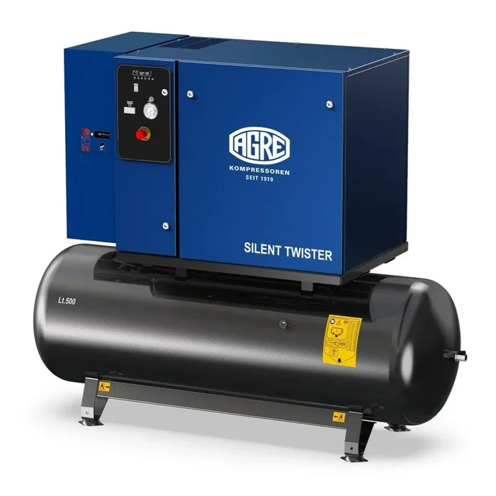 AGRE Compresseur à piston SILENT DRY TWISTER 1300D 500ST