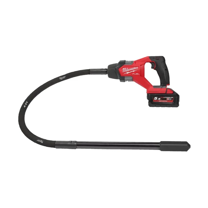 Aiguille vibrante MILWAUKEE M18 FCV N12-551, 18V, arbre flexible 1.2m – 4933479597