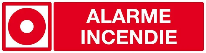 ALARME INCENDIE 200x52mm TALIAPLAST – 620106