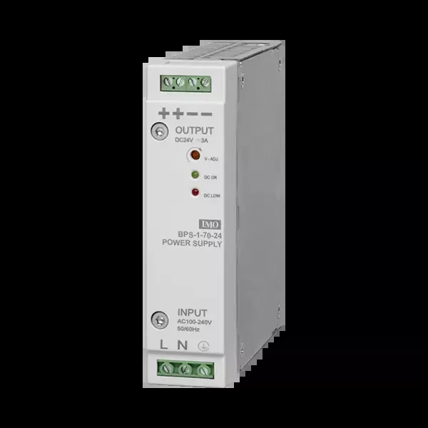 Alimentation 24v dc 70w sur rail – compacte