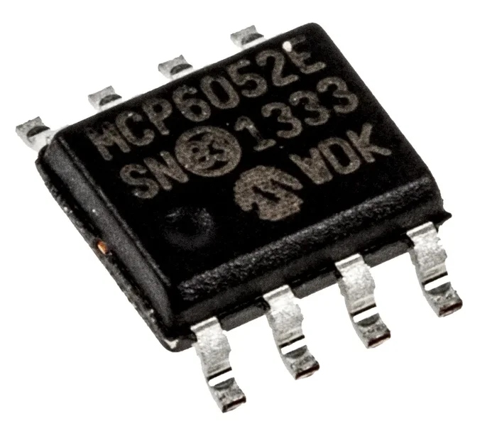 Amplificateur opérationnel Microchip, montage CMS, alim. Simple, SOIC Précision 2 8 broches