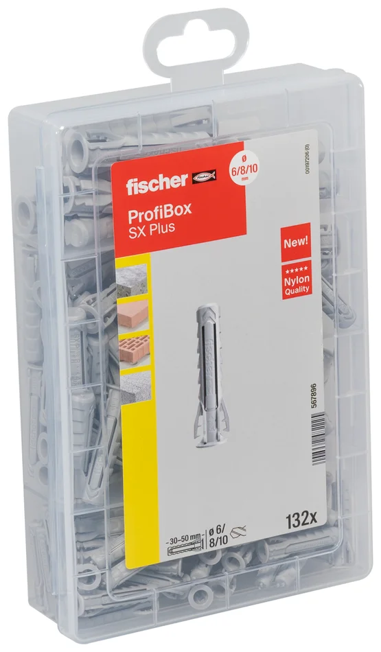 Ancrage à vis Fischer ProfiBox SX Plus – 6,8 et 10