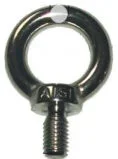 ANNEAU DE LEVAGE D.24 MM MÂLE DIN580 CMU 1800 KG NOIR LEVAC – 5025JN