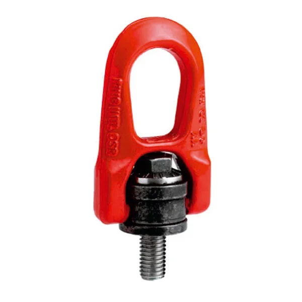 ANNEAU DE LEVAGE M14 ARTICULÉ CMU 1,4 T A ÉMERILLON ACIER H.R. LEVAC – 5011D