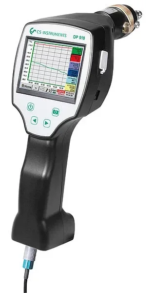 Appareil de mesure du point de rosée mobile DP 510 avec entrée supplémentaire pour capteurs externes