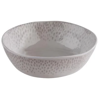 APS Bol FOOTMARK, rond, 0,25 litre, blanc/gris