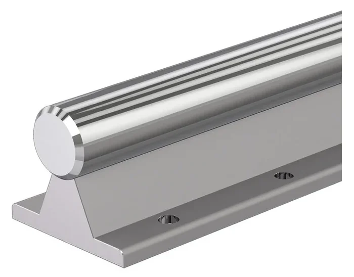 Arbre arrondi Bosch Rexroth, réf R101401600, 800 MM, Diam 16mm, Long 0.8m, en Aluminium, Acier