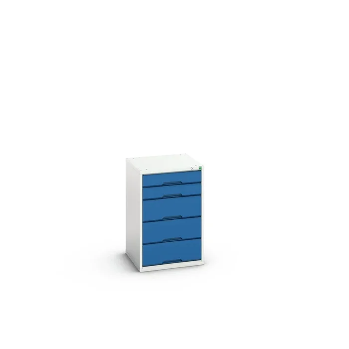 Armoire 5 tiroirs Bott, 800mm x 525mm x 550mm